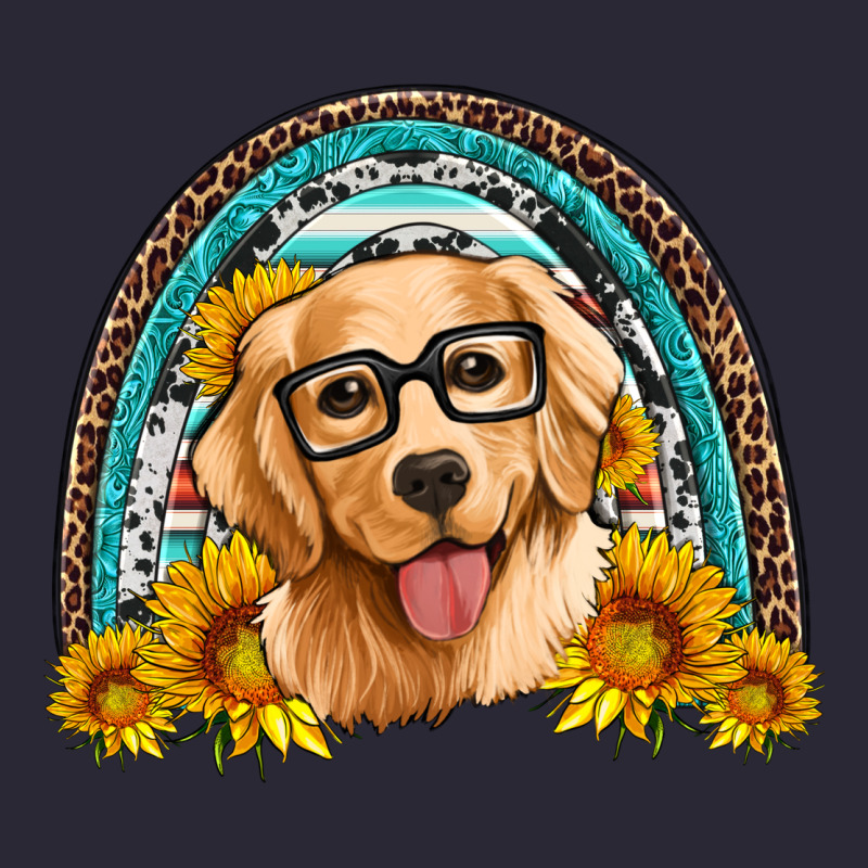 Golden Retriever Rainbow Vintage Tee by Artiststas | Teevron