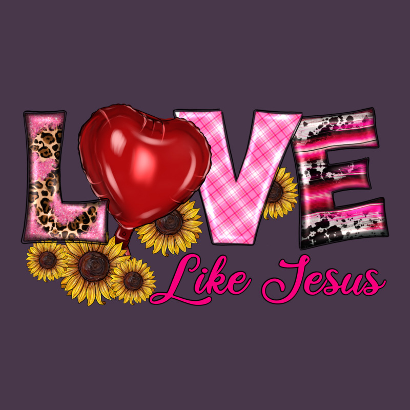Valentine's Day Love Like Jesus Heavyweight Hoodie by RanaPortraitStore | Teevron