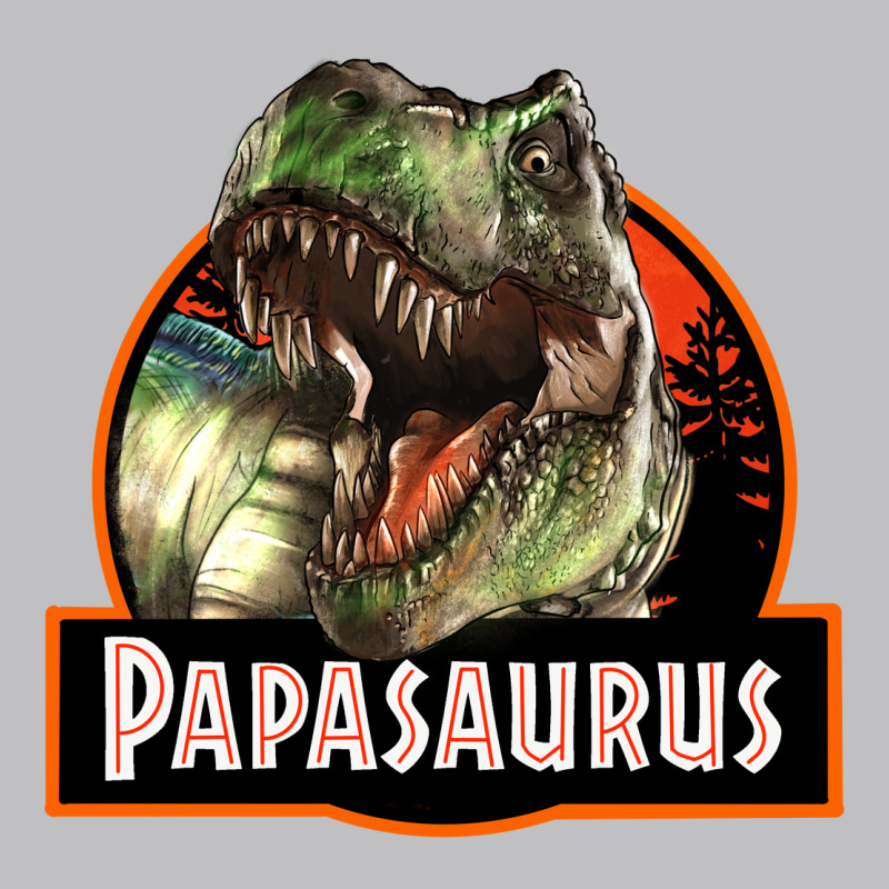 Western Papasaurus Papa Dinosaur Classic Tee by LillyAllenDesigns | Teevron