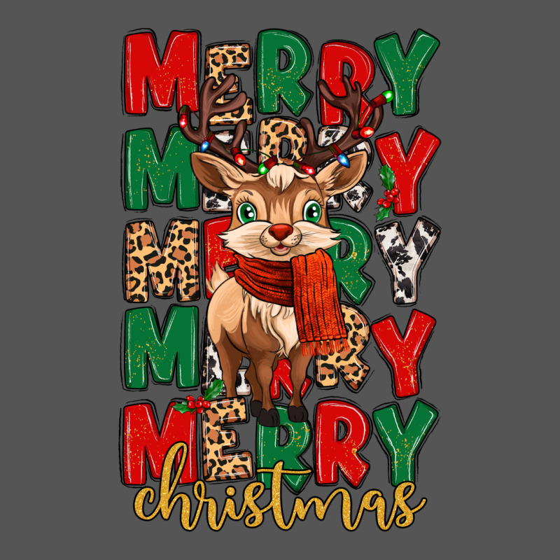 Merry Christmas Reindeer Zipper Hoodie by MaliasSmallBusiness | Teevron