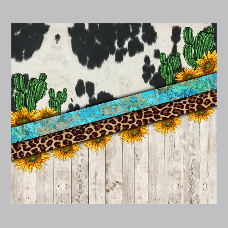 Cowhide Sunflowers Cactus Classic Tee by Jasminsmagicworld | Teevron