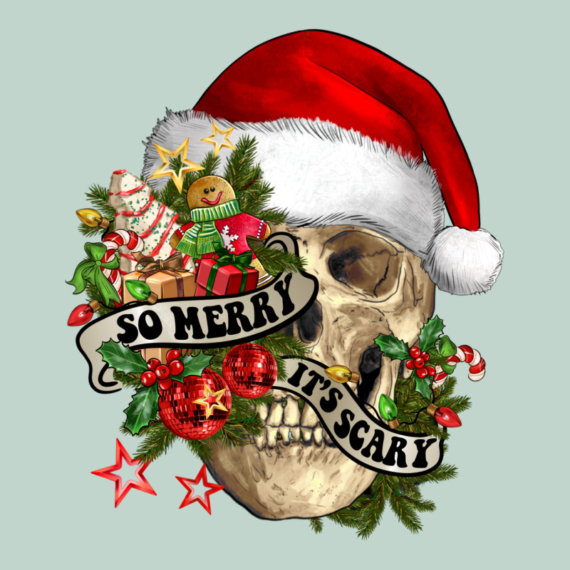 So Merry It's Scary Zipper Hoodie by NancyCooperArtShop | Teevron