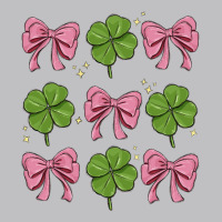 Coquette Bow Clover St. Patrick's Day Long Sleeve Tee | Teevron