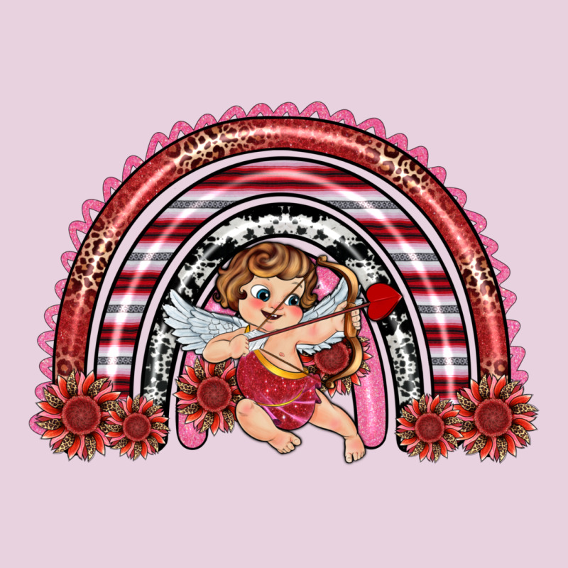 Valentine's Day Cupid Rainbow Ladies Tee by RanaPortraitStore | Teevron
