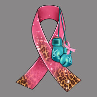 Cancer Ribbon And Boxing Gloves Vintage Tee | Teevron