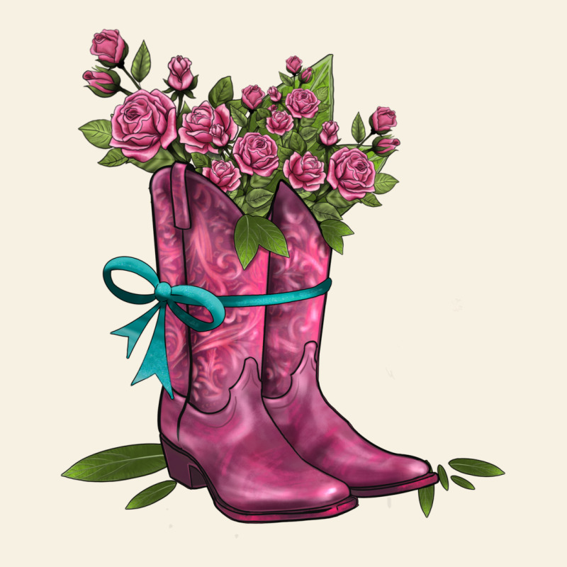 Valentines Day Western Boots And Roses Vintage Tee by AdoDesignShop | Teevron