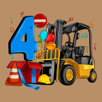Forklift Birthday Four Vintage Hoodie | Teevron