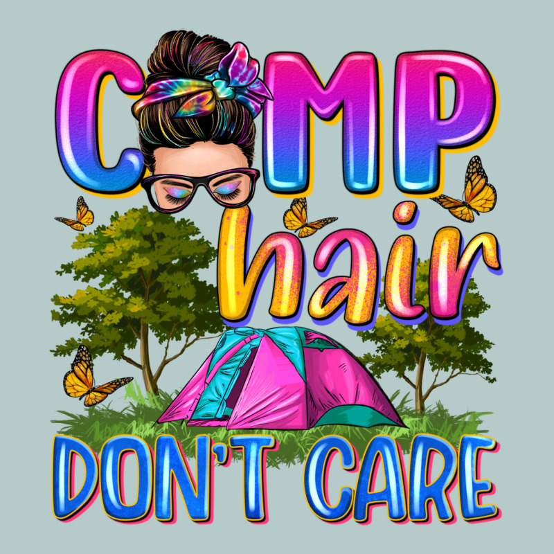 Camp Hair Don't Care Heavy Core Tee by Zillion Design Studio | Teevron