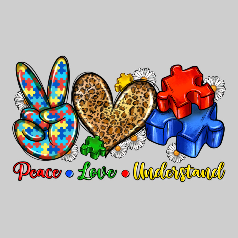 Peace Love Understand Premium Tee by Zillion Design Studio | Teevron