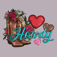 Valentines Day Howdy And Boots Vintage Tee | Teevron