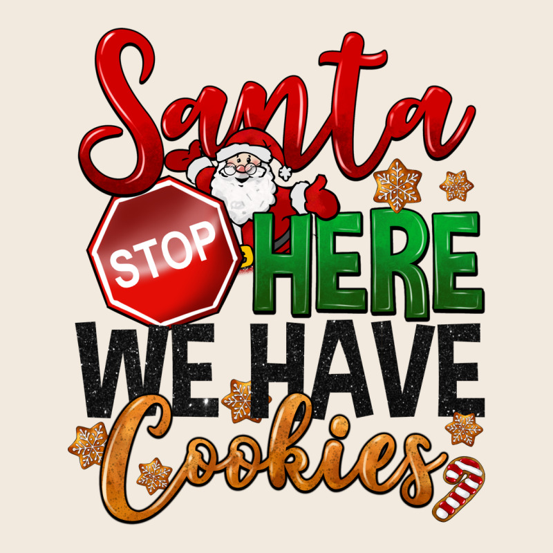 Santa Here We Have Cookies Zipper Hoodie by NancyCooperArtShop | Teevron