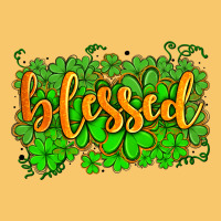 Blessed With  Shamrocks Vintage Hoodie | Teevron