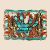 Cactus Cowhide Serape Urban Heavy Tee | Teevron