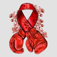 Red Ribbon With Boxing Gloves Premium Hoodie | Teevron