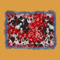 Bandana Cowhide Denim Background Urban Heavy Tee | Teevron