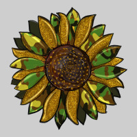 Camouflage Flitter Sunflowers Premium Tee | Teevron
