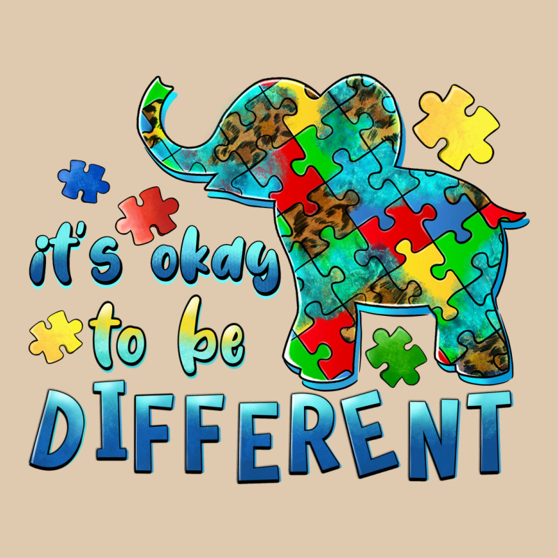 It's Okay To Be Different Elephant Autism Awareness Heavyweight Sweatshirt by BarkalooDesign | Teevron