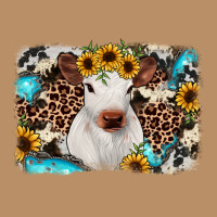 Cowhide Leopard Calf Vintage Hoodie | Teevron