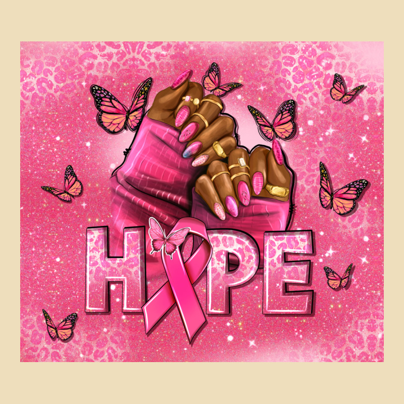 Hope Cancer Nails Premium Hoodie by NancyCooperArtShop | Teevron