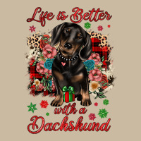 Christmas Life Is Better With A Dachshund Long Sleeve Tee | Teevron