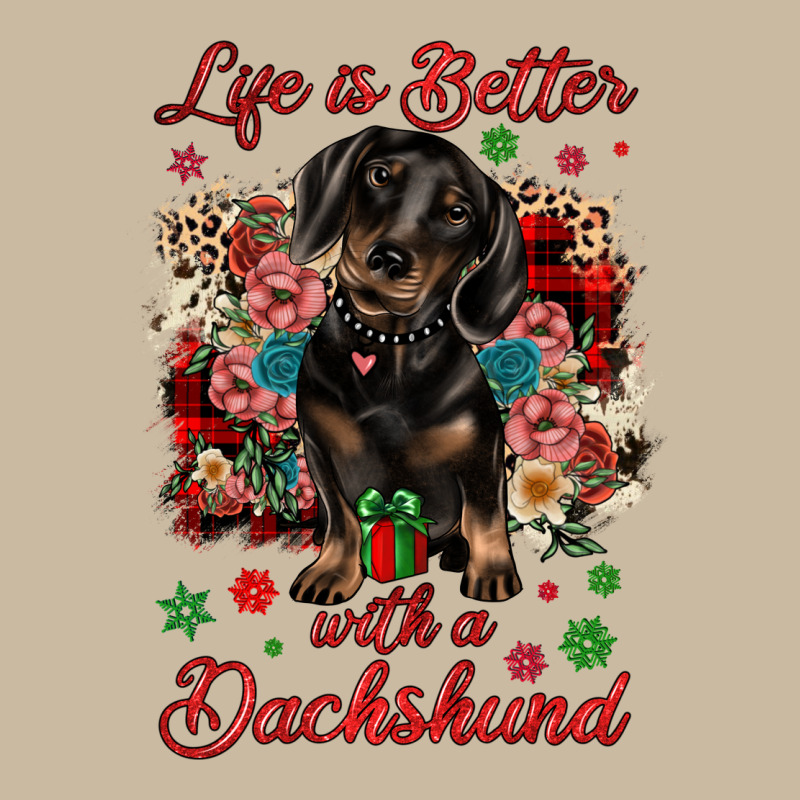 Christmas Life Is Better With A Dachshund Long Sleeve Tee by JahusDesignShop | Teevron