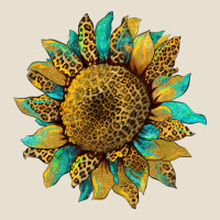 Sunflower With Leopard And Turquoise Urban Heavy Tee | Teevron