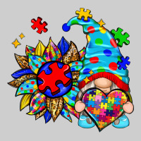 Autism Sunflower Gnome Premium Tee | Teevron