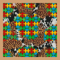 Western Autism Seamless Pattern Vintage Tee | Teevron