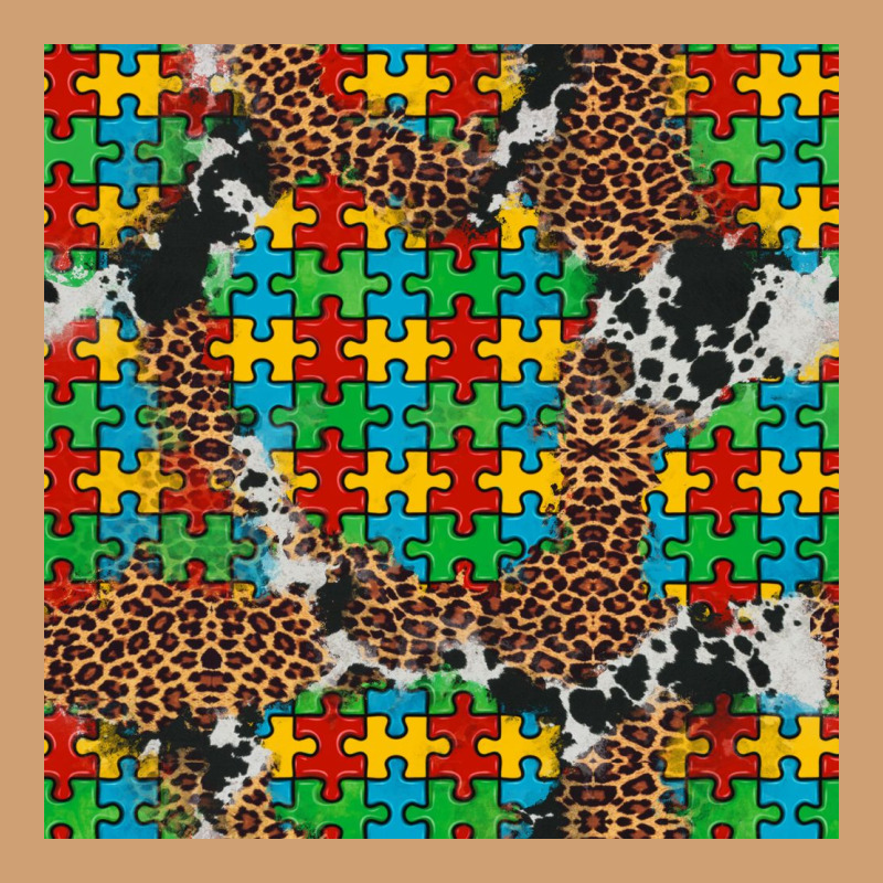 Western Autism Seamless Pattern Vintage Tee by Artiststas | Teevron