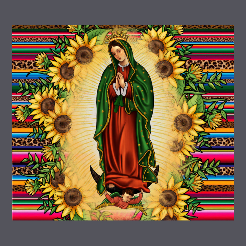 Our Lady Of Guadalupe Vintage Hoodie by JahusDesignShop | Teevron