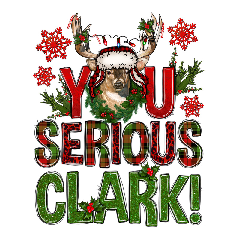 You Serious Clark Deer Zipper Hoodie by NancyCooperArtShop | Teevron