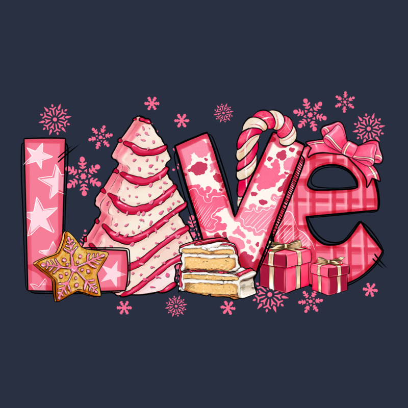 Love Pink Christmas Tree Cake Heavyweight Sweatshirt by Jasminsmagicworld | Teevron