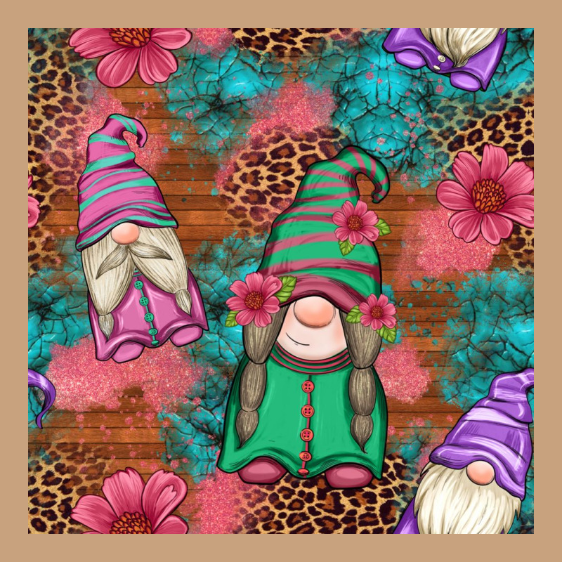 Floral Easter Gnomes Seamless Pattern Vintage Tee by Artiststas | Teevron