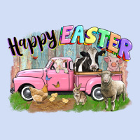 Happy Easter Truck With Farm Animals Easter Day Urban Hoodie | Teevron