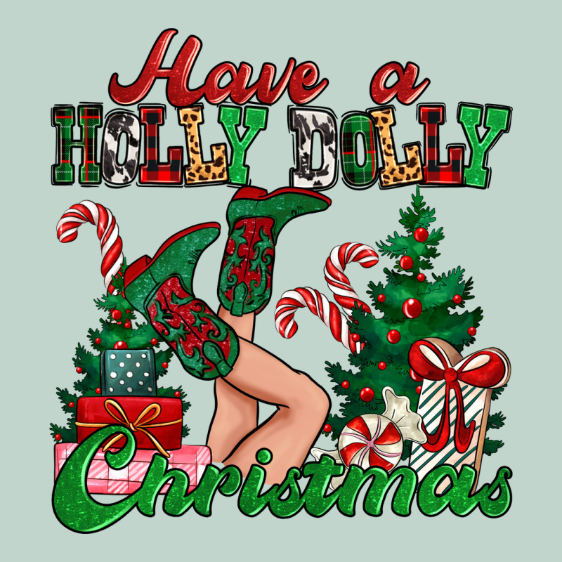 Have A Holly Dolly Christmas Zipper Hoodie by MaliasSmallBusiness | Teevron