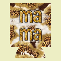 Mama With Leopard And Cowhide Regular Can Cooler Urban Hoodie | Teevron
