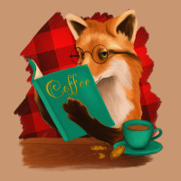 Fox With Coffee Heavyweight Hoodie | Teevron