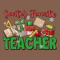 Santa's Favorite Teacher Zipper Hoodie | Teevron