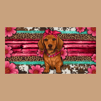 Dachshund Puppy License Plate Vintage Tee | Teevron