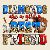 Diamonds Are A Girl's Best Friend Baseball Premium Tee | Teevron