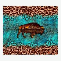 Bison Leopard Gemstone Urban Heavy Tee | Teevron