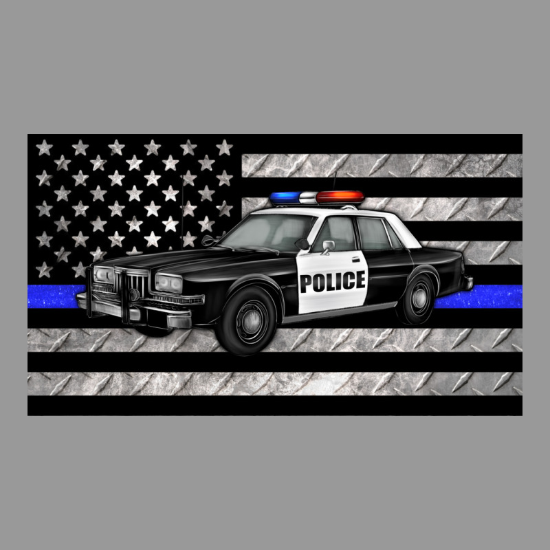 Thin Blue Line Police Car Sippy Cup Vintage Hoodie by Artiststas | Teevron