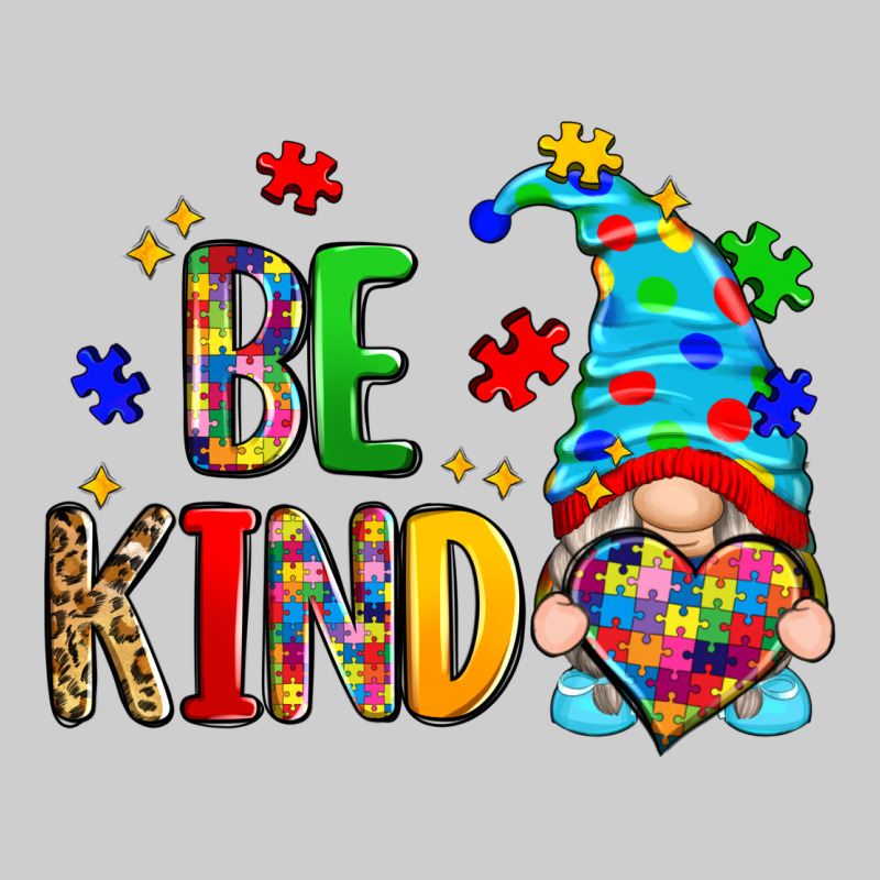 Be Kind Autism Gnome Premium Tee by Zillion Design Studio | Teevron