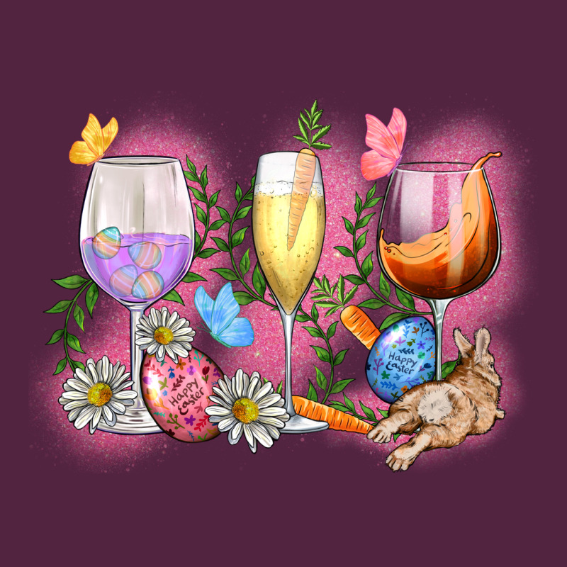 Easter Wine Glasses  Easter Day Urban Hoodie by CowGirlArtShop | Teevron