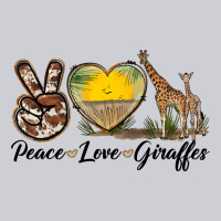 Peace Love Giraffes Heavyweight Sweatshirt | Teevron