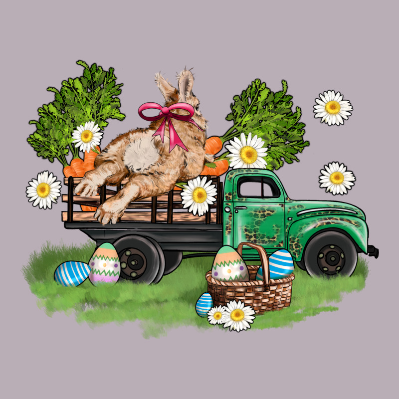 Easter Truck With Bunny Vintage Tee by AdoDesignShop | Teevron