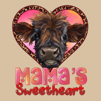 Mama's Sweetheart Highland Calf Heavyweight Hoodie | Teevron