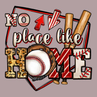 No Place Like Home Baseball Vintage Hoodie | Teevron