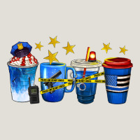 Police Coffee Cups Heavy Core Tee | Teevron