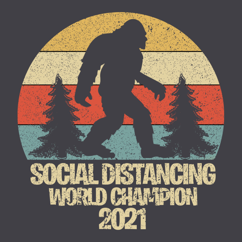 Bigfoot Social Distancing World Champion Heavyweight Hoodie by Bettercallsaul | Teevron